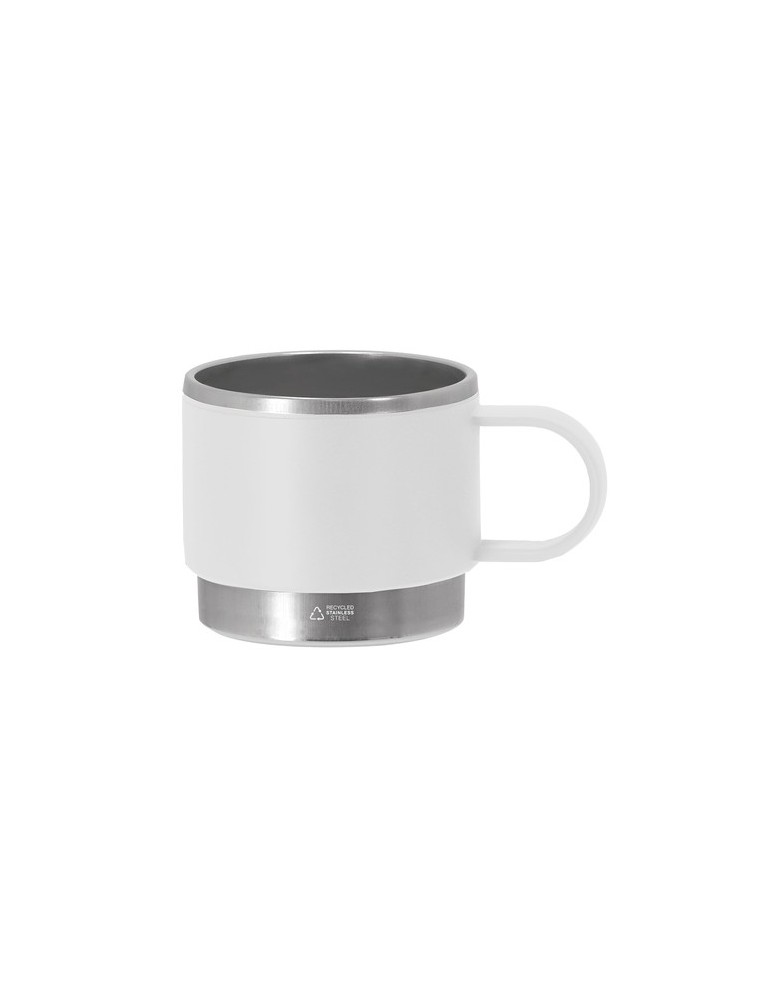 Tasse  personnalisée Blakent Couleurs : bleu marine Matières : polypropylène (PP) recyclé goodies personnalisé en stock