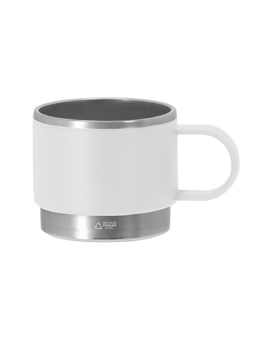 Tasse  personnalisée Blakent Couleurs : bleu marine Matières : polypropylène (PP) recyclé goodies personnalisé en stock