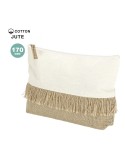 Nécessaire publicitaire  Hyker Matières : jute Couleurs : naturel personnalisable avec votre logo
