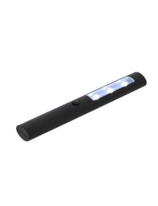 Lampe Éco-responsable de Bureau Afrik Couleurs : noir personnalisable avec votre logo