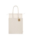 Sac Publicitaire Éco-responsable Flerix Matières : coton recyclé Couleurs : naturel