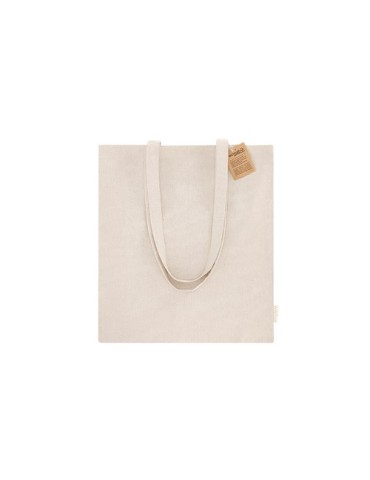 Sac Publicitaire Éco-responsable Flerix Matières : coton recyclé Couleurs : naturel impression haute définition