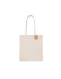 Sac Publicitaire Éco-responsable Flerix Matières : coton recyclé Couleurs : naturel marquage laser ultra précis
