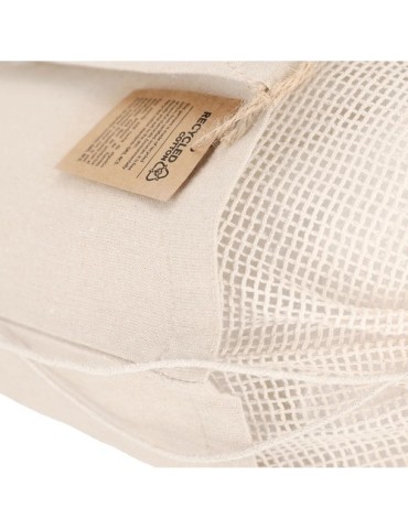 Sac Publicitaire Éco-responsable Flerix Matières : coton recyclé Couleurs : naturel livraison express 24h 48h