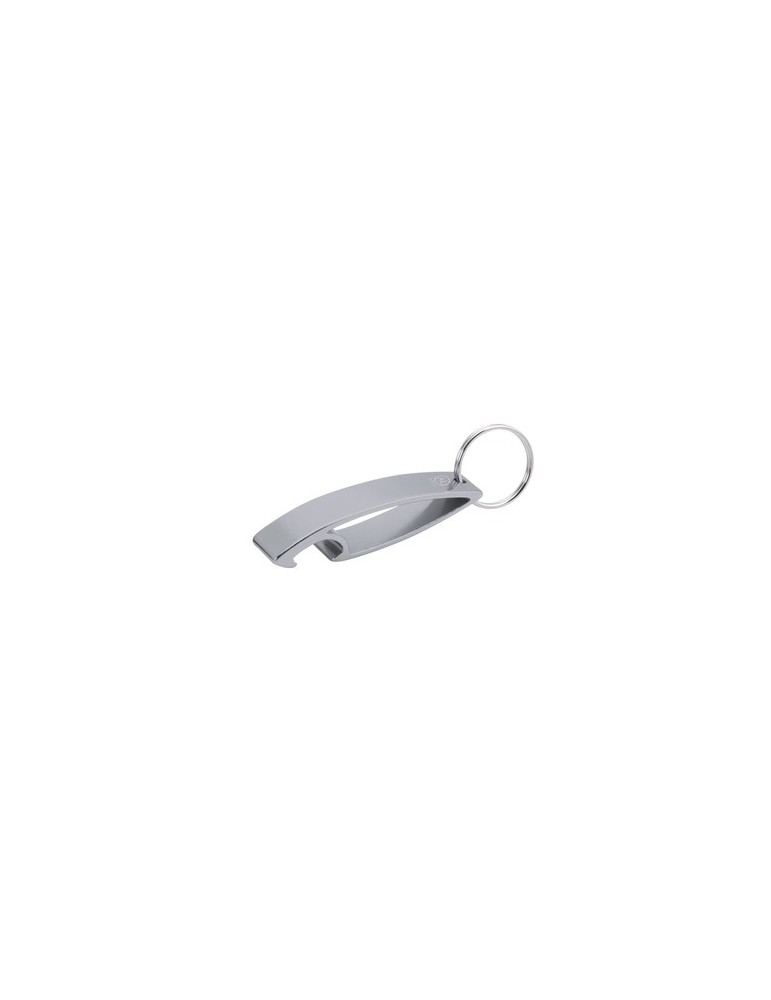 Porte-Clés Éco-responsable Ouvre Bouteille Personnalisé Niken Matières : aluminium recyclé  Couleurs : rouge personnalisation su