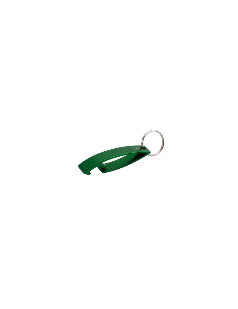 Porte-Clés Éco-responsable Ouvre Bouteille Personnalisé Niken Matières : aluminium recyclé  Couleurs : vert cadeau entreprise pa