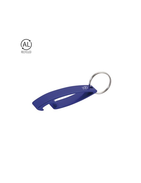 Porte-Clés Éco-responsable Ouvre Bouteille Personnalisé Niken Matières : aluminium recyclé  Couleurs : orange livraison express 