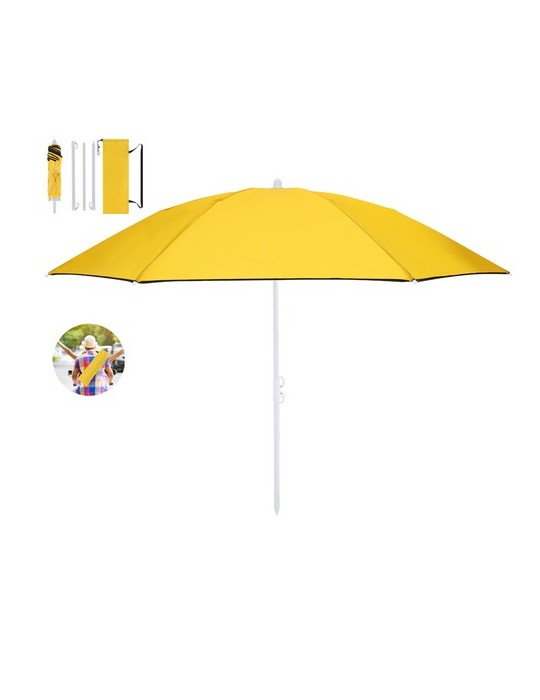 Parasol Éco-responsable Pliable Misarya impression haute définition
