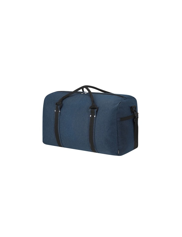 Sac Publicitaire Éco-responsable Gleor Couleurs : bleu marine Matières : polyester recyclé objet promotionnel éco-responsable