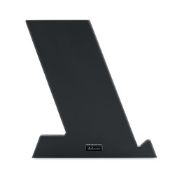 Chargeur sans fil  15W en ABS - BLOCK Matières : ABS Couleurs : noir impression haute définition