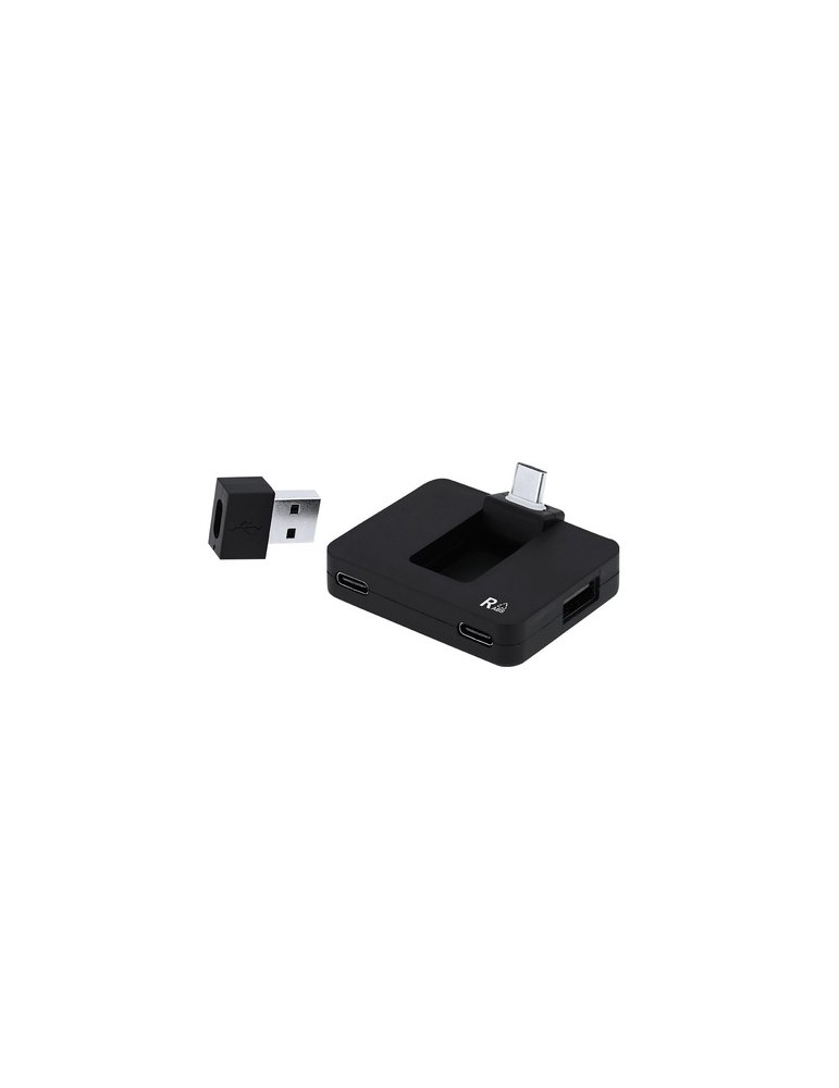 Port USB Éco-responsable de la marque Baycen Matières : ABS recyclé Couleurs : blanc marquage laser ultra précis