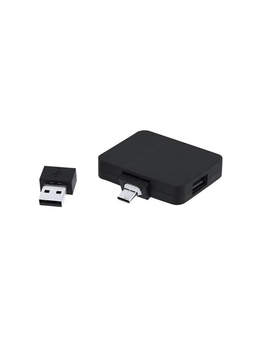 Port USB Éco-responsable de la marque Baycen Matières : ABS recyclé Couleurs : blanc personnalisation rapide en France
