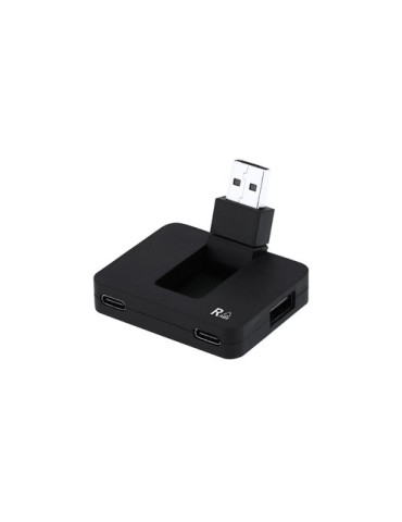 Port USB Éco-responsable de la marque Baycen Matières : ABS recyclé Couleurs : blanc cadeau client original