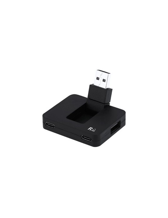 Port USB Éco-responsable de la marque Baycen Matières : ABS recyclé Couleurs : blanc cadeau client original