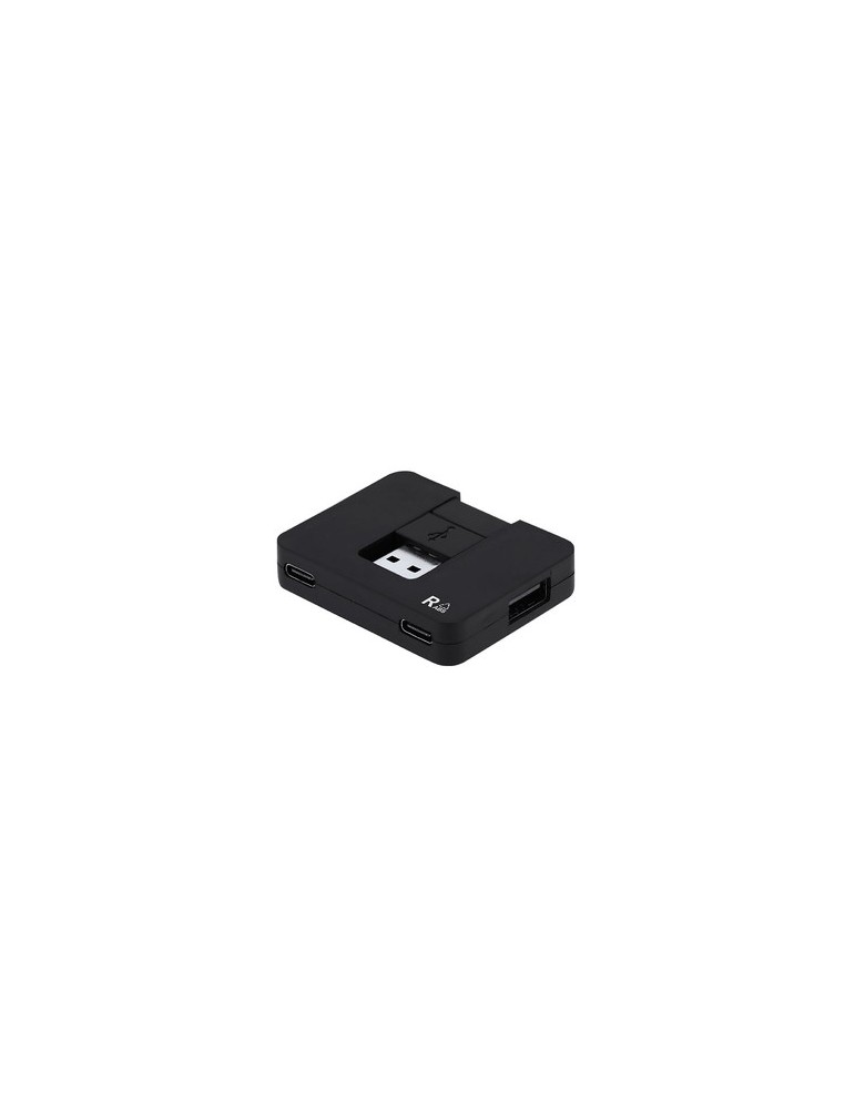 Port USB Éco-responsable de la marque Baycen Matières : ABS recyclé Couleurs : blanc objet publicitaire robuste