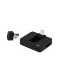 Port USB Éco-responsable de la marque Baycen Matières : ABS recyclé Couleurs : noir impression haute définition