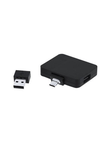Port USB Éco-responsable de la marque Baycen Matières : ABS recyclé Couleurs : noir cadeau collaborateur premium