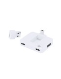 Port USB Éco-responsable de la marque Baycen Matières : ABS recyclé Couleurs : noir cadeau affaires élégant