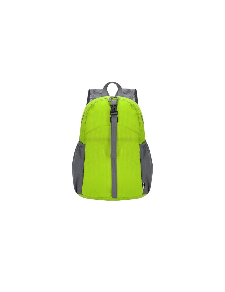 Sac à Dos Publicitaire Pliable Chermel Matières : PET recyclé Couleurs : noir impression logo haute qualité