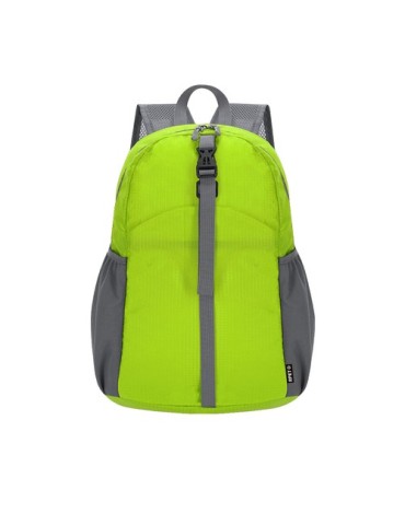 Sac à Dos Publicitaire Pliable Chermel Matières : PET recyclé Couleurs : vert cadeau entreprise pas cher
