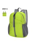 Sac à Dos Publicitaire Pliable Chermel Matières : PET recyclé Couleurs : vert objet promotionnel éco-responsable