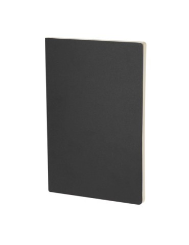 Cahier Publicitaire Éco-responsable Qeton Matières : carton recyclé Couleurs : rouge objet promotionnel éco-responsable