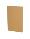 Cahier Publicitaire Éco-responsable Qeton Matières : carton recyclé Couleurs : bleu marine objet promo petit budget