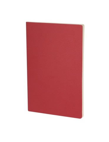 Cahier Publicitaire Éco-responsable Qeton Matières : carton recyclé Couleurs : bleu cadeau collaborateur premium