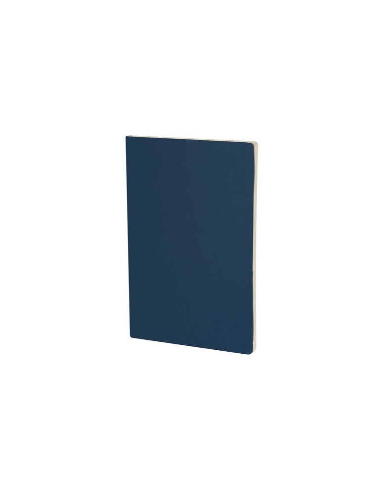 Cahier Publicitaire Éco-responsable Qeton Matières : carton recyclé Couleurs : bleu objet publicitaire robuste