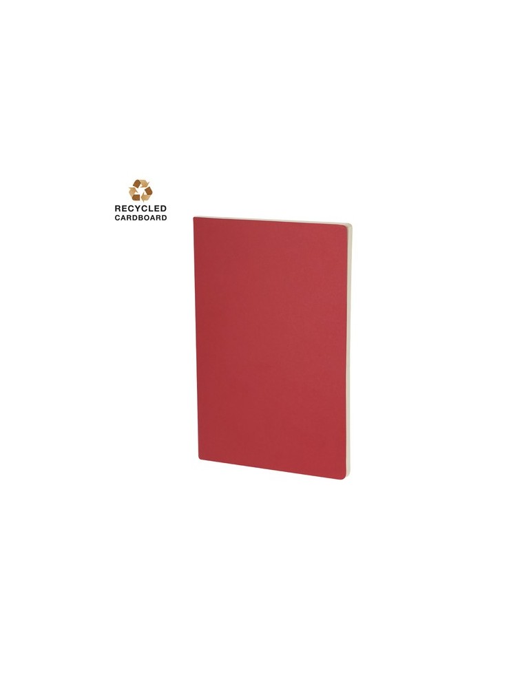Cahier Publicitaire Éco-responsable Qeton Matières : carton recyclé Couleurs : noir accessoire événementiel unique