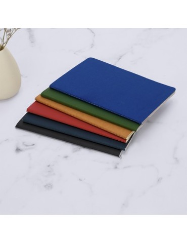 Cahier Publicitaire Éco-responsable Qeton Matières : carton recyclé Couleurs : noir goodies entreprise design