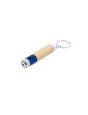 Porte-Clés Éco-responsable avec Lampe Zungux Matières : bambou Couleurs : bleu