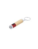 Porte-Clés Éco-responsable avec Lampe Zungux Matières : bambou Couleurs : bleu objet promo petit budget