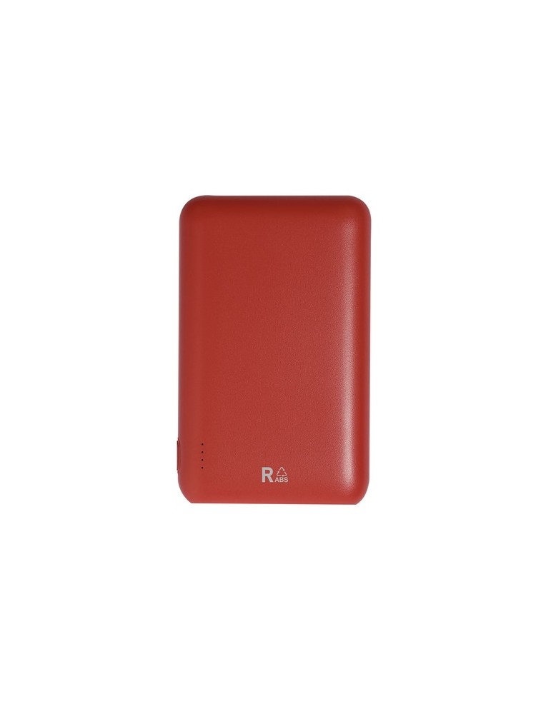 Power Bank Éco-responsable de 20000 mAh - Telkax Matières : ABS recyclé Couleurs : noir personnalisation sur mesure