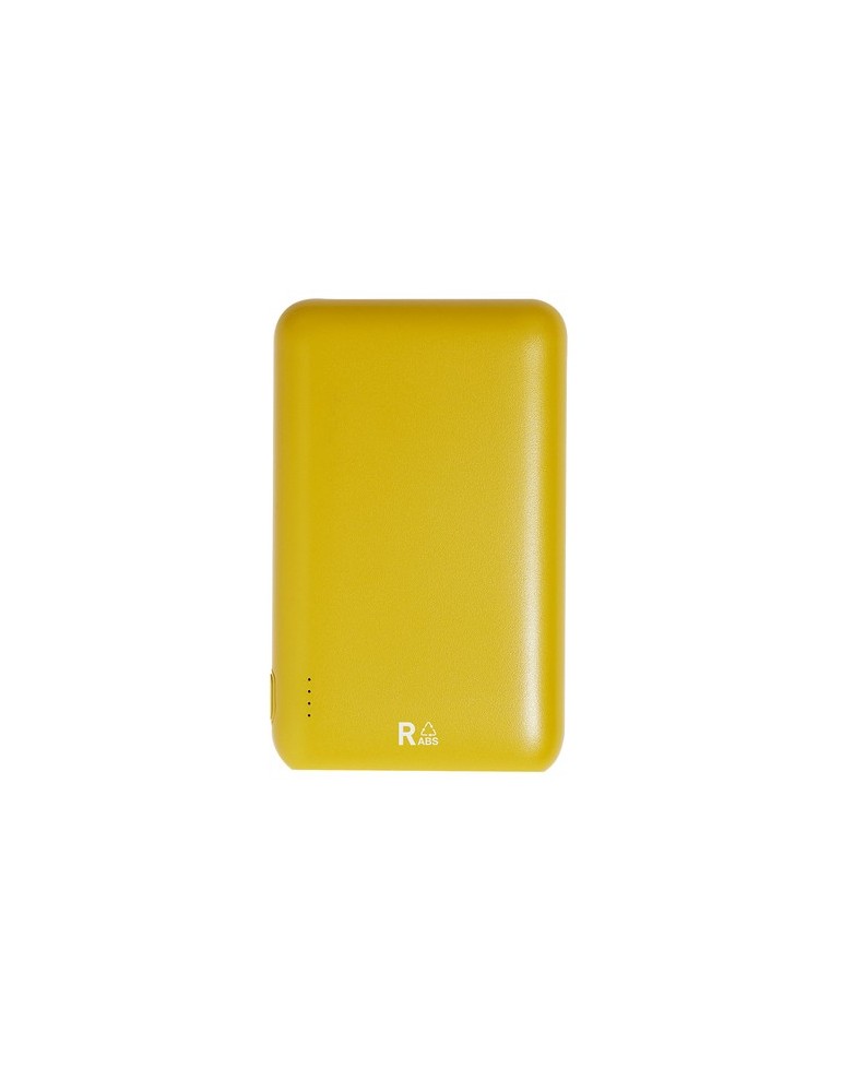 Power Bank Éco-responsable de 20000 mAh - Telkax Matières : ABS recyclé Couleurs : noir goodies publicitaire événementiel
