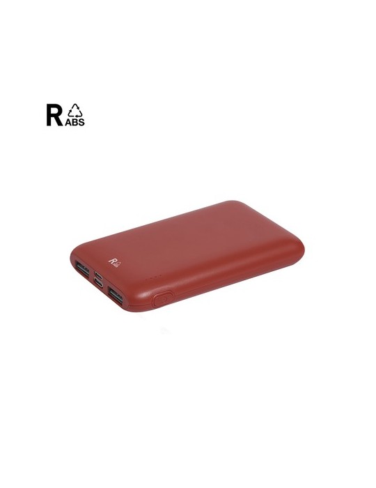 Power Bank Éco-responsable de 20000 mAh - Telkax Matières : ABS recyclé Couleurs : bleu goodies entreprise design