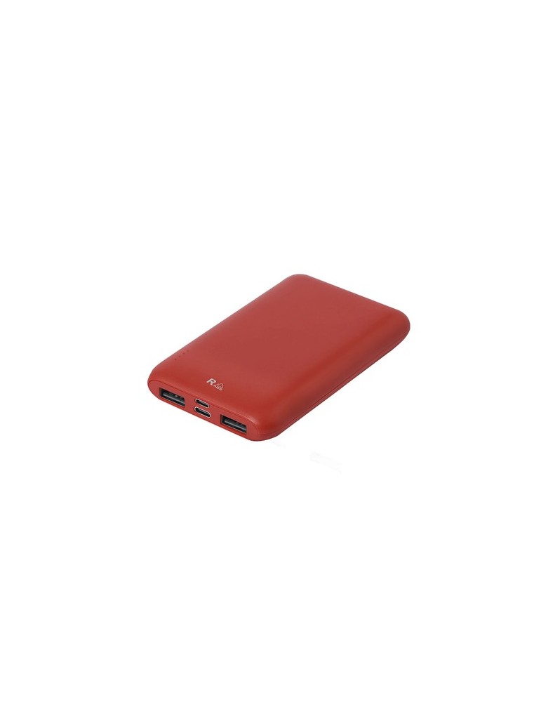 Power Bank Éco-responsable de 20000 mAh - Telkax Matières : ABS recyclé Couleurs : bleu objet publicitaire robuste