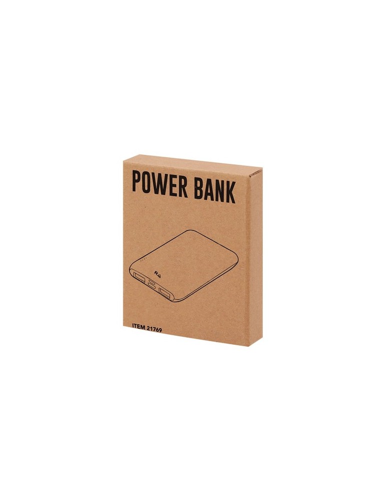 Power Bank Éco-responsable de 20000 mAh - Telkax Matières : ABS recyclé Couleurs : bleu livraison express 24h 48h