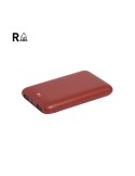 Power Bank Éco-responsable de 20000 mAh - Telkax Matières : ABS recyclé Couleurs : jaune accessoire événementiel unique