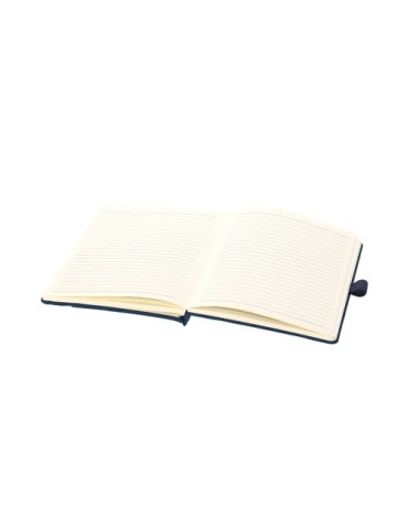 Bloc Notes Publicitaire Éco-responsable Zarek Couleurs : noir Matières : polyester recyclé cadeau collaborateur premium