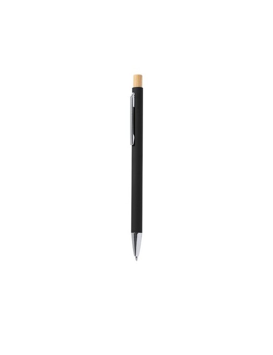 Stylo Publicitaire Éco-responsable Kosif Matières : bambou Couleurs : bleu marine objet publicitaire robuste