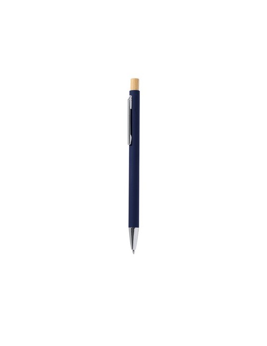 Stylo Publicitaire Éco-responsable Kosif Matières : bambou Couleurs : noir marquage laser ultra précis