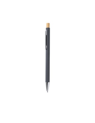 Stylo Publicitaire Éco-responsable Kosif Matières : bambou Couleurs : noir cadeau collaborateur premium
