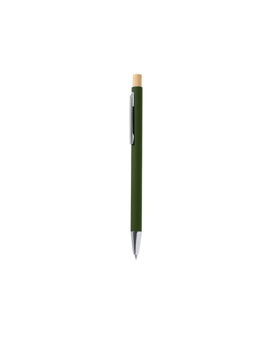 Stylo Publicitaire Éco-responsable Kosif Matières : bambou Couleurs : vert marquage laser ultra précis