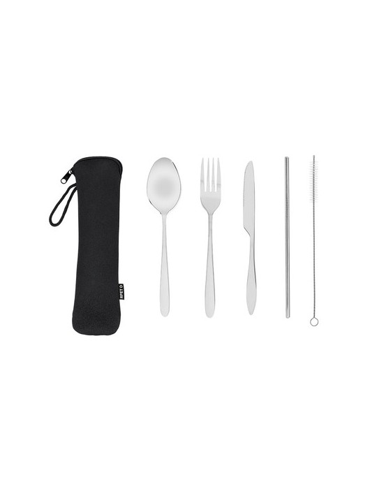 Set de Couverts Personnalisés Sinix Matières : acier inoxydable Couleurs : argenté
