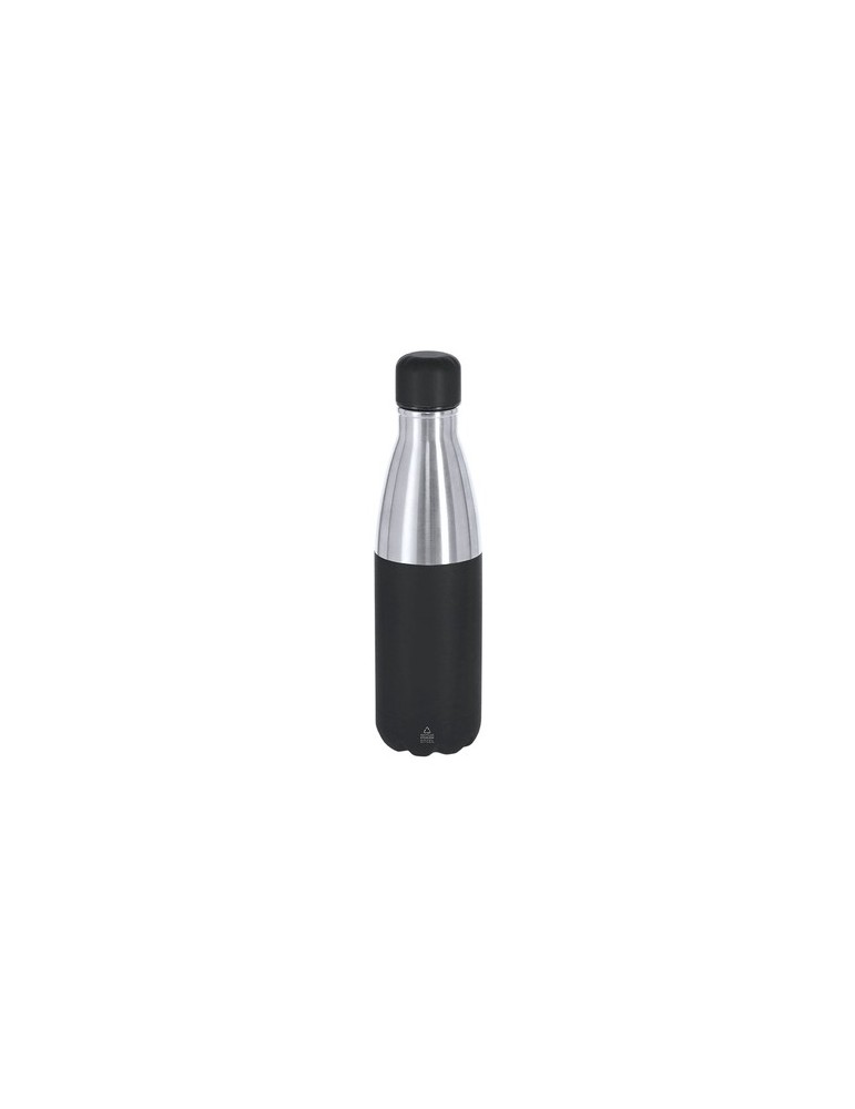 Bidon Thermique Éco-responsable de 1,5 L - Fanox Couleurs : noir Matières : acier inoxydable recyclé