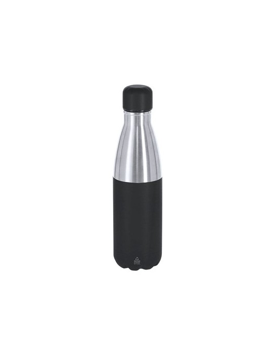 Bidon Thermique Éco-responsable de 1,5 L - Fanox Couleurs : blanc Matières : acier inoxydable recyclé impression logo haute qual