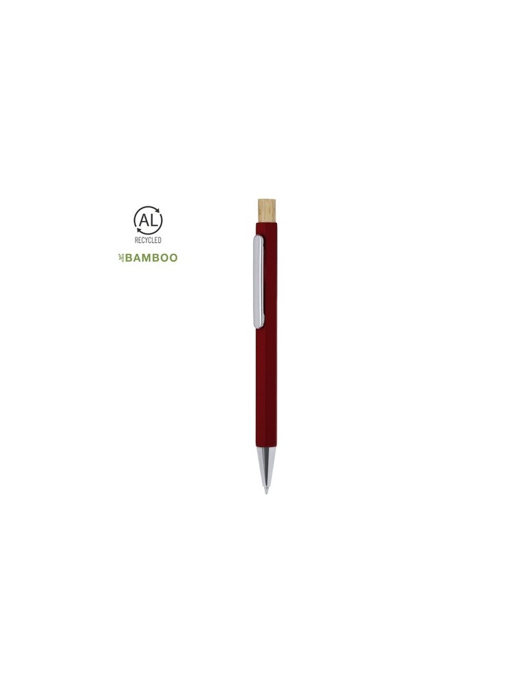 Stylo Personnalisé Éco-responsable Neglyr Matières : aluminium recyclé  Couleurs : vert objet promotionnel éco-responsable