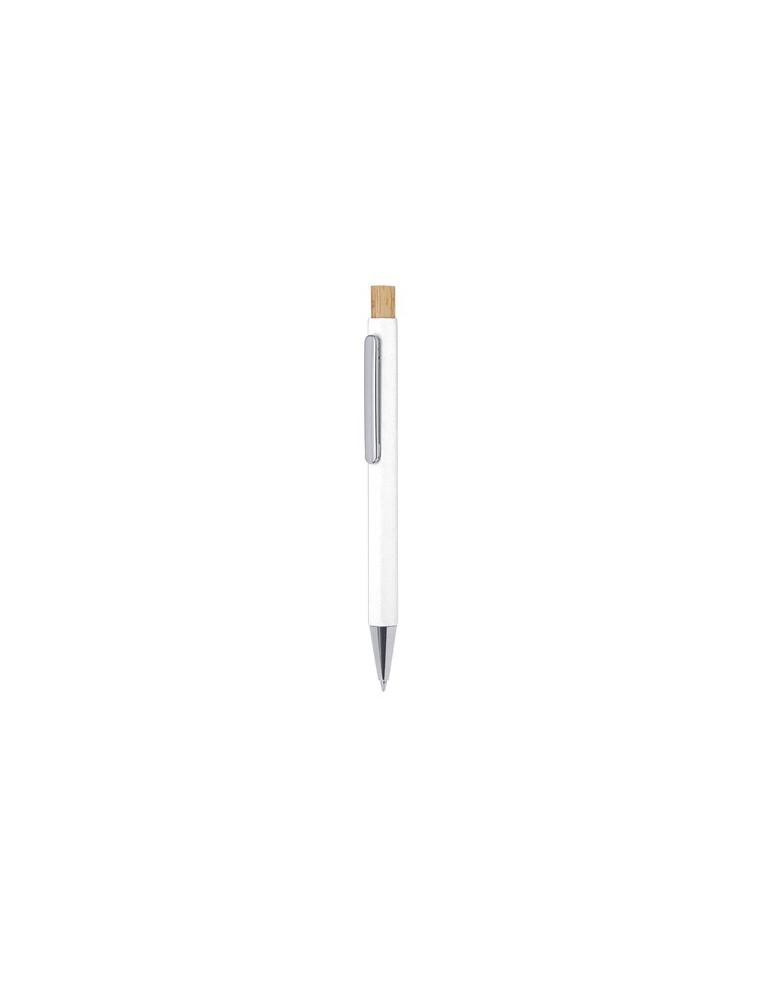 Stylo Personnalisé Éco-responsable Neglyr Matières : aluminium recyclé  Couleurs : noir personnalisable avec votre logo