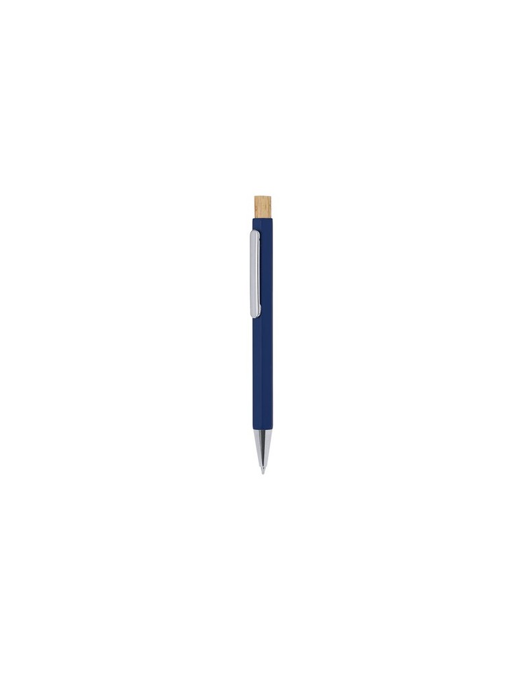 Stylo Personnalisé Éco-responsable Neglyr Matières : aluminium recyclé  Couleurs : noir goodies personnalisé en stock